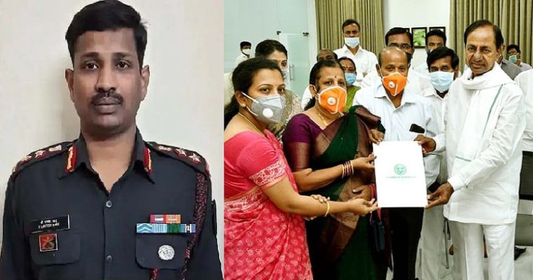 ഗാൽവൻ താഴ്വരയിൽ വീരമൃത്യു വരിച്ച കേണൽ സന്തോഷ് ബാബുവിന്റെ ഭാര്യയ്ക്ക് ഡെപ്യൂട്ടി കളക്ടറായി നിയമനം